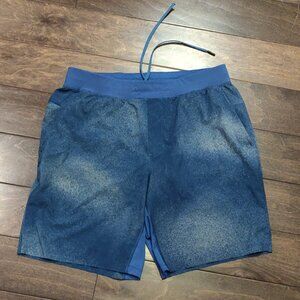 lululemon athletica Blue Ocean Spray Lined Shorts